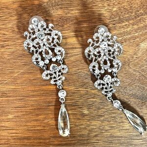 Silver Chandelier Earrings